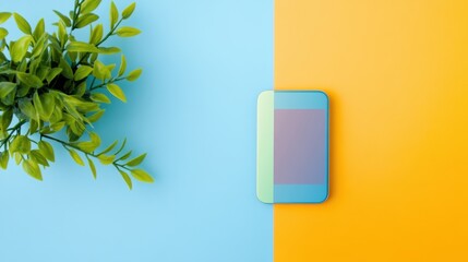 A mobile device displaying a colorful and engaging app interface, showcasing the importance of design in mobile app development.