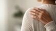 © ImagePulse - Therapist offering emotional support, hands on shoulder, comforting gesture, neutral tones, counseling session, emotional healing