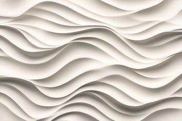 An abstract pattern resembling waves formed in sand by wind with soft, flowing curves