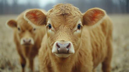 Canvas Print - Calf Portrait