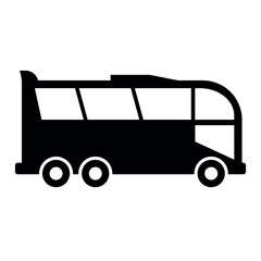 Canvas Print - Bus Icon