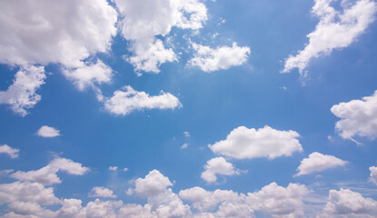 Wall Mural - blue sky and clouds