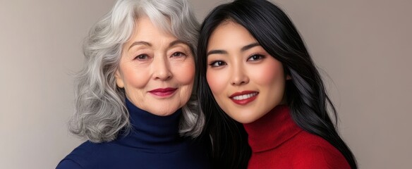 The Grandmother and Granddaughter Duo