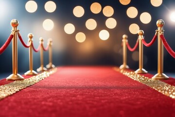 A velvet-clad red carpet leads to a star-studded gala, where elite ascend the stairs to celebrate the year’s cinematic triumphs