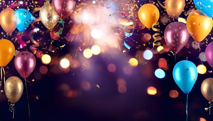 Wall Mural - christmas lights background