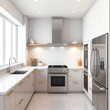 © Puchong - Modern kitchen design with stainless steel appliances
