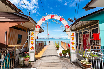 Piers of Georgetown, Penang, Malaysia