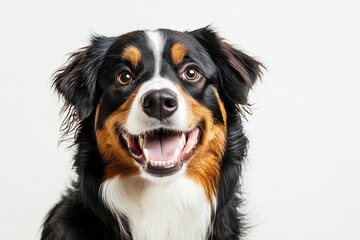 Sticker - Happy Dog Portrait.