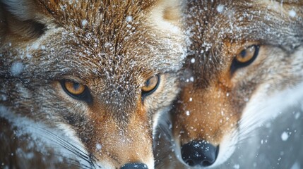 Poster - Fox in Snow.