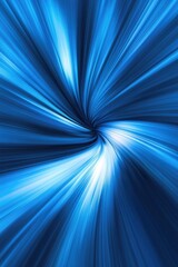 Wall Mural - Abstract blue background with motion blur in a line art illustration