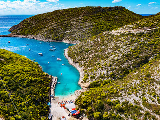 Wall Mural - Porto Vromi Beach in Zakynthos, Greece