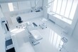 © PerfectPix - Aerial view of dermatologist administering skin enhancement injections to patient