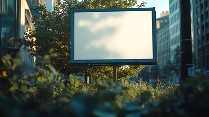 Poster - blank billboard : Generative AI