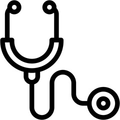 Wall Mural - Stethoscope, Healthcare And Medical, Medical Equipment, Medical Tool, Doctor Icon