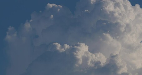 Wall Mural - timelapse sky with clouds texture