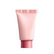 © PTC_KICKCAT - Pink cosmetic tube on white isolated background.
