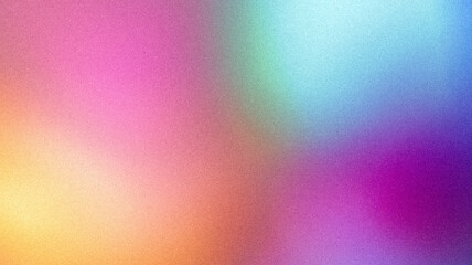 Grainy pink blue orange color gradient background, vibrant poster noise texture banner, cover header backdrop design