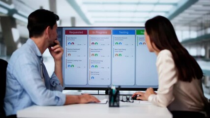 Scrum Agenda Digital Calendar Schedule