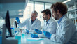 © 2April - Cell Therapy Research: Scientists Working in a Laboratory