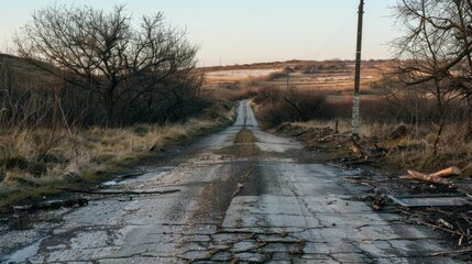 Sticker - Broken Road