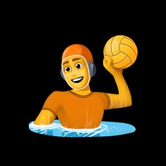 Water Polo Player Emoji
