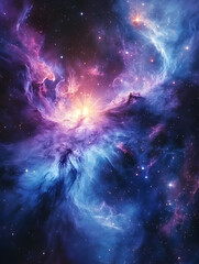 Wall Mural - graphics of space, planets, and astronauts on a white background.