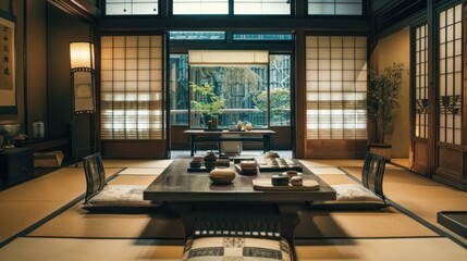 Canvas Print - Traditional Japanese Interior