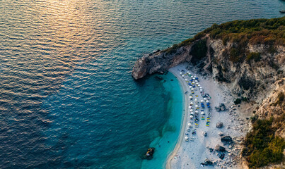 Agiofili Beach on Lefkada Island, Greece