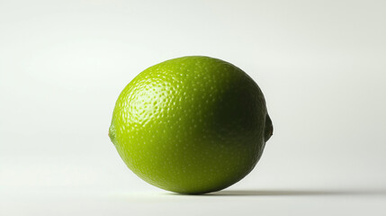 Wall Mural - lemon and lime, lime isolated on white, lime closeup, food photo