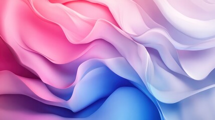 Poster - Abstract Colorful Waves