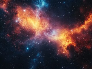 Wall Mural - Galaxy stars 