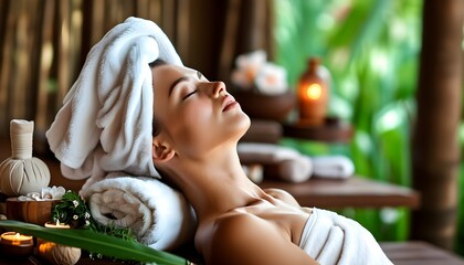 Tranquil Thai spa experience with herbal accents and organic wellness for ultimate relaxation and eco-friendly beauty treatments