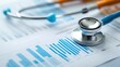 © is - Stethoscope on a Financial Report