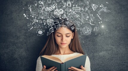 Reading and memory enhancement, showing techniques to improve retention and recall of information