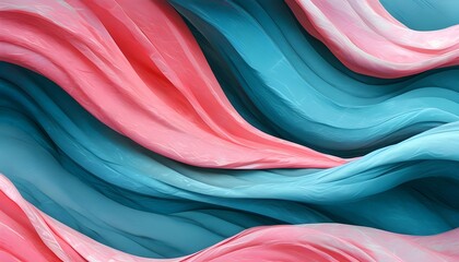 Wall Mural - Colorful abstract texture with flowing blue and pink patterns creating a vibrant artistic backdrop for creative design and stylish wallpapers