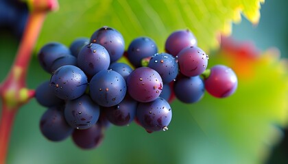 Textured and colorful close-up of grapeseeds against a natural backdrop