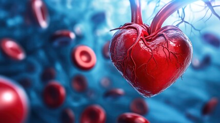 Hypertension and heart disease connection, highlighting cardiovascular risks