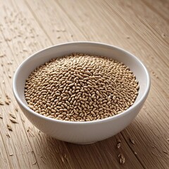 brown rice in a bowl