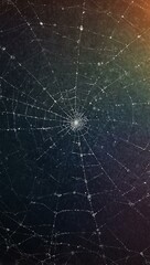 Abstract background with a cobweb pattern.