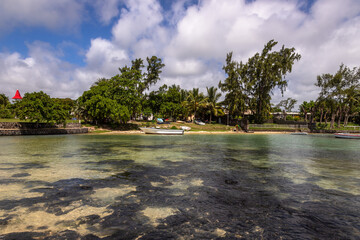 Exposure of Cap Malheureux, a small fishing village located in the North of the island. This picture-perfect village is surely one of the most beautiful on the island of Mauritius.