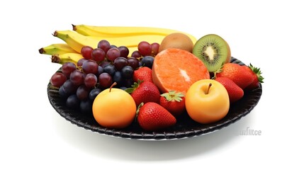 Canvas Print - Fresh Fruit Platter