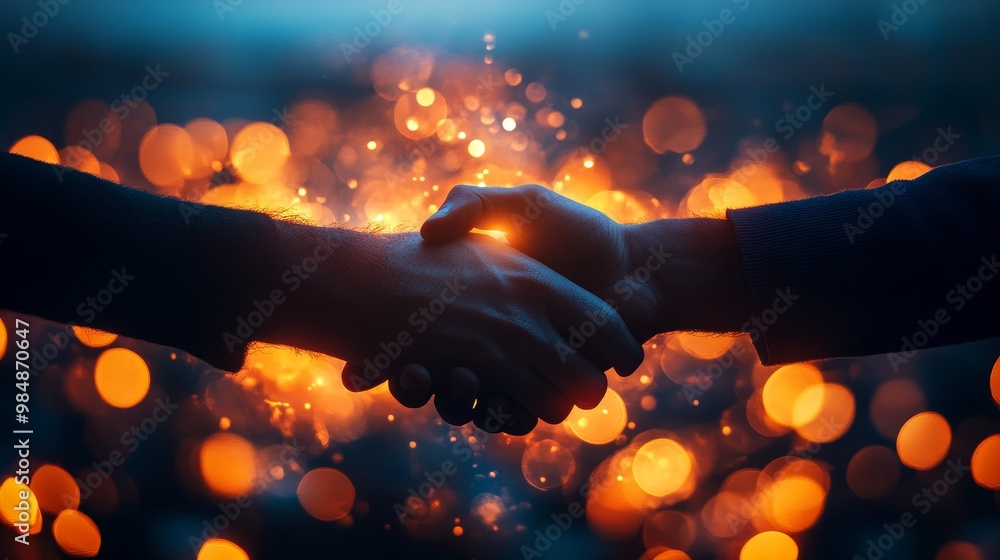 Strategic Alliances: Building Global Partnerships, two hands shake ...