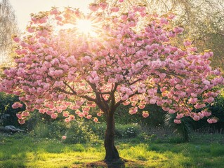 Canvas Print - spring in the park