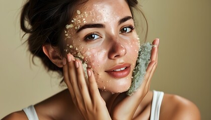 Sticker - Revitalizing Facial Scrub Experience for Radiant Skin