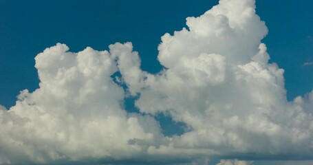 Wall Mural - blue sky with clouds