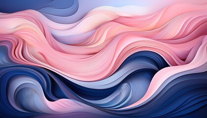 Wall Mural - abstract background with waves