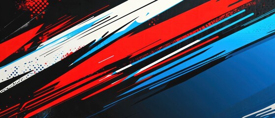 Background stripe decal banner racing abstract modern sticker illustration wallpaper AI generated image