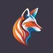 © Issam - Fox Logo Design, Fox Head Illustration,