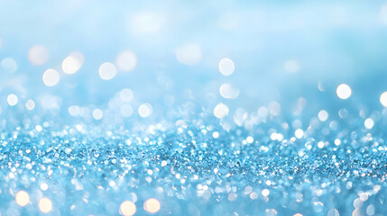 light blue glitter sparkly background.