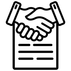 Poster - Contract Icon